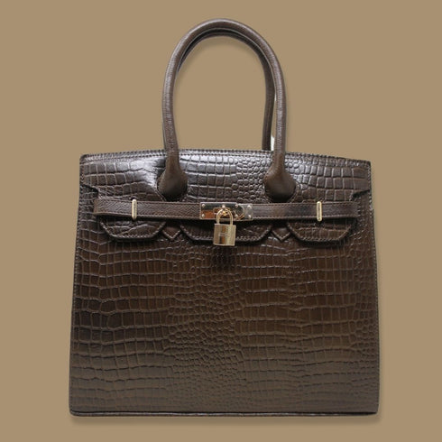 Komal Genuine Leather Women Handbag Hive